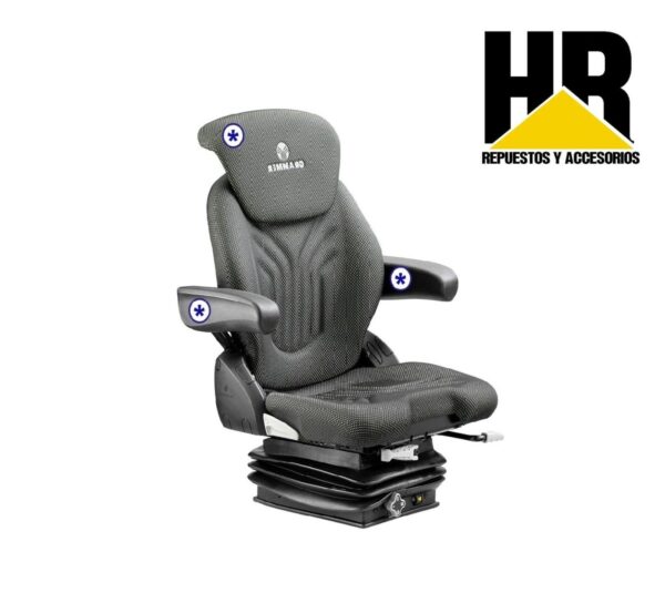 Asiento Grammer Para Tractor. Suspensión Neumática